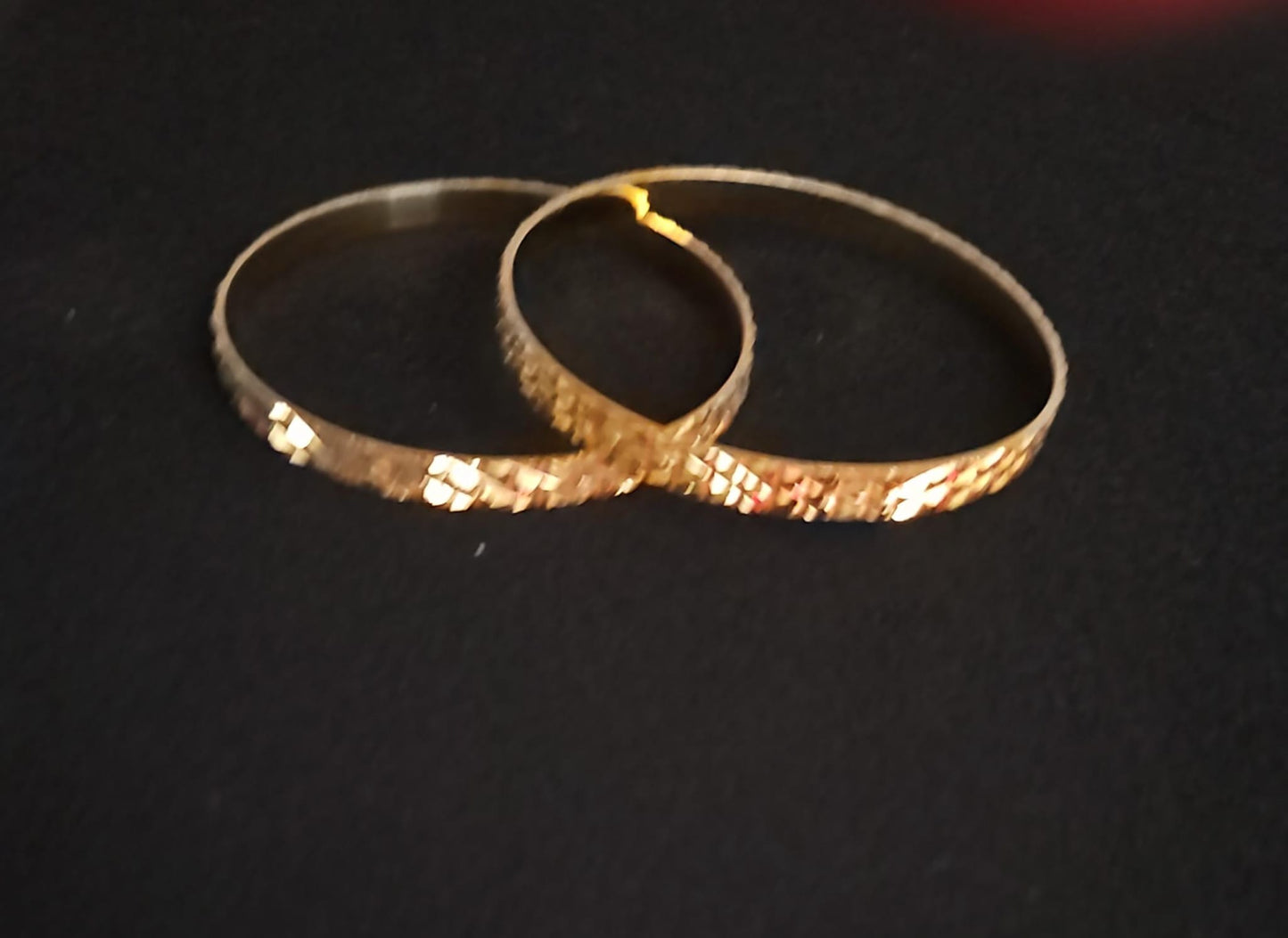 WOMEN BANGLES 1.5GM GOLD PLATED- BA004