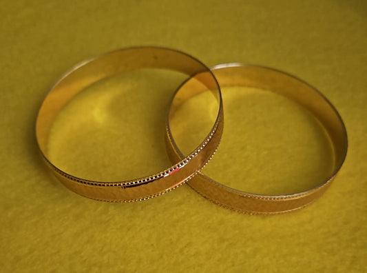 WOMEN BANGLES 1.5GM GOLD PLATED- BA007