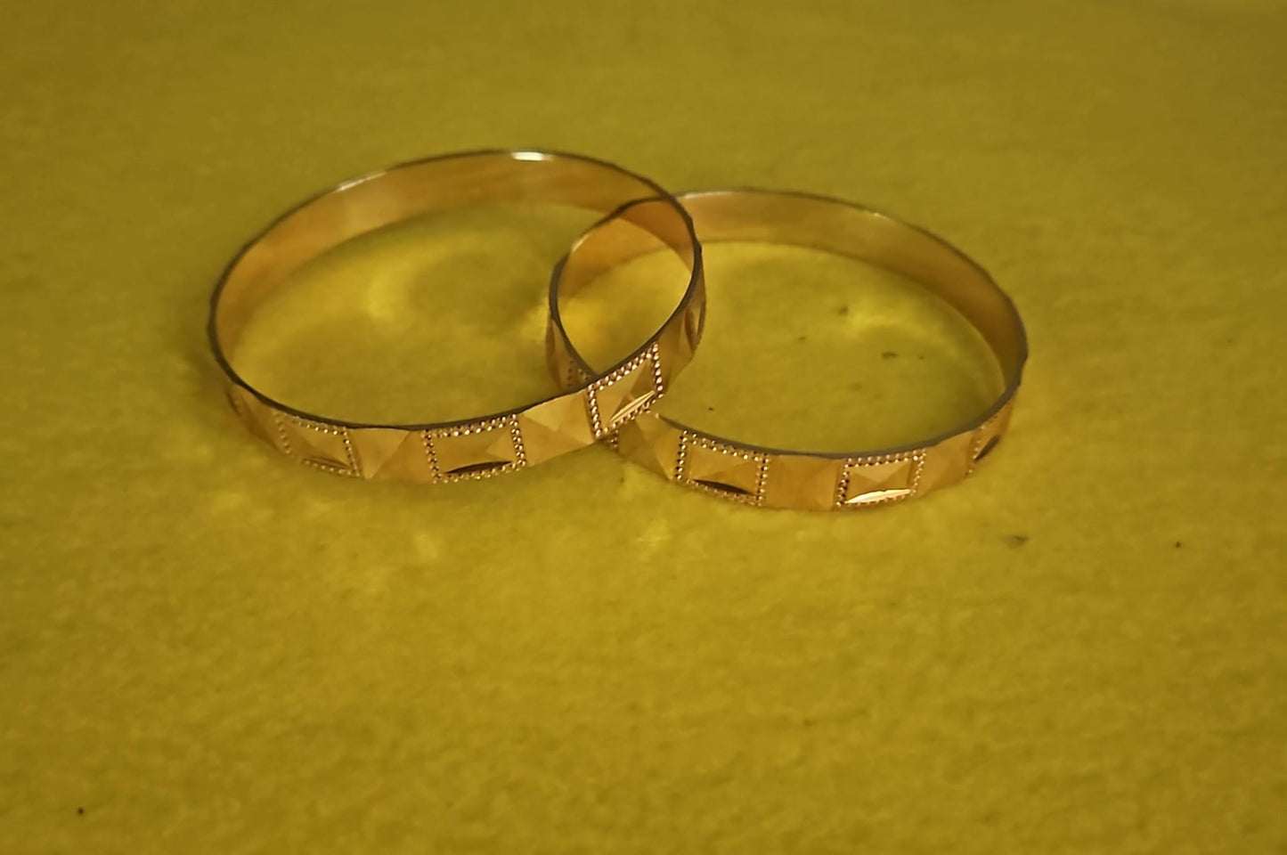 WOMEN BANGLES 1.5GM GOLD PLATED- BA011