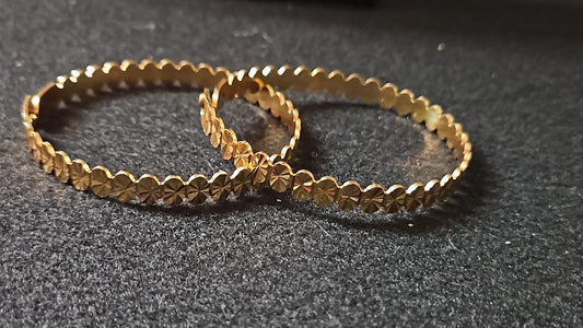 WOMEN BRACELET 1.5GM GOLD PLATED- BR202-88