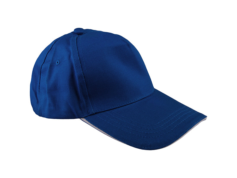 Sublimation Cotton Cap (Sapphire Blue) 6PCS