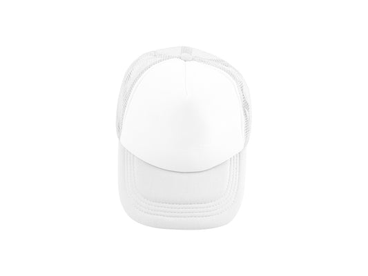 Sublimation Mesh Adult Cap (Full White) 6pcs