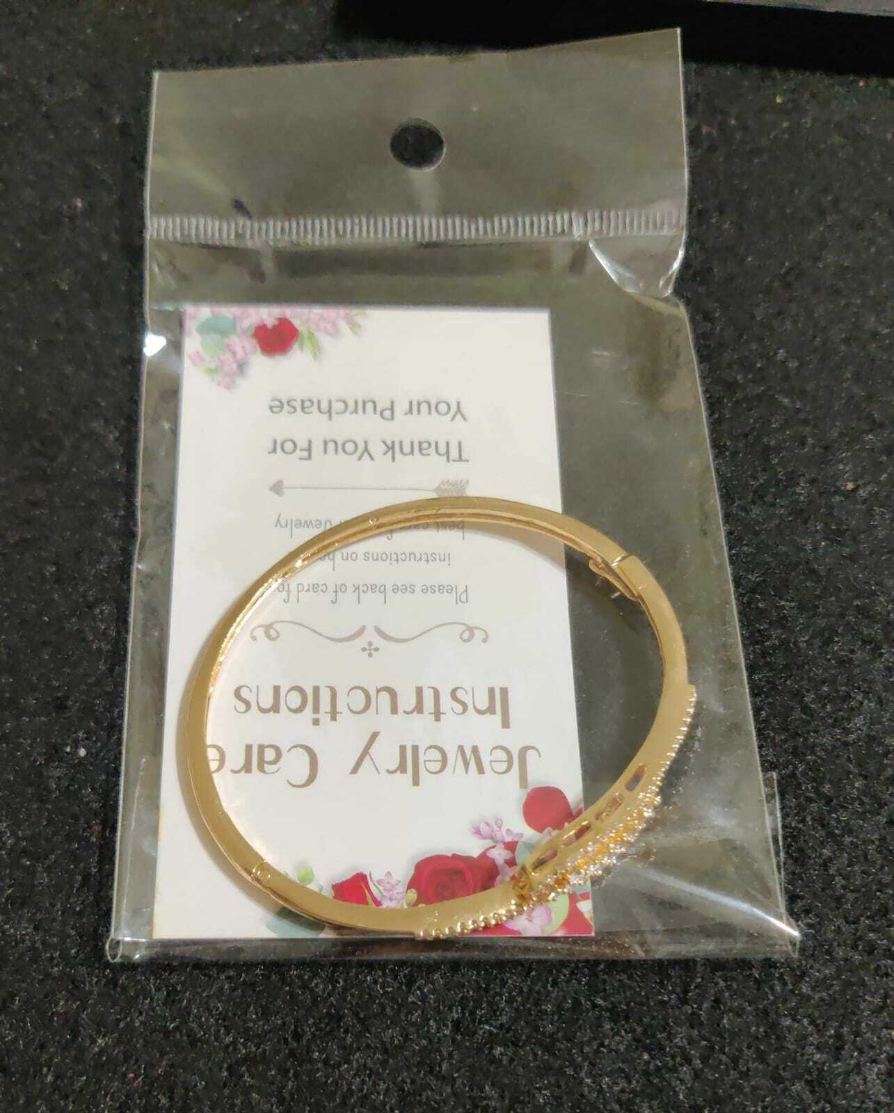 WOMEN BRACELET 1.5GM GOLD PLATED-SS-93