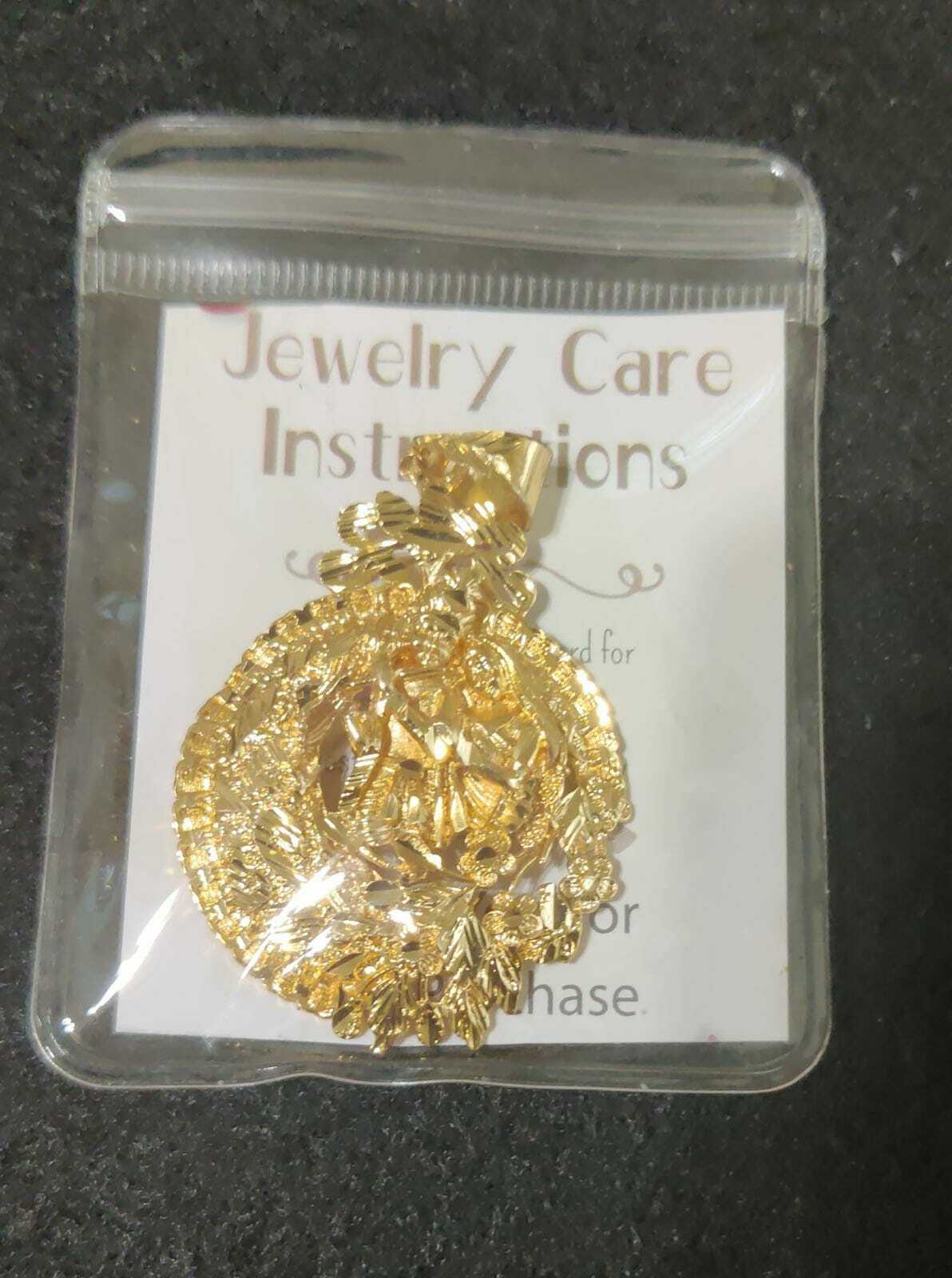 PENDANT 1.5GM GOLD PLATED WITH FIGURE OF LORD KRISHNA PND001